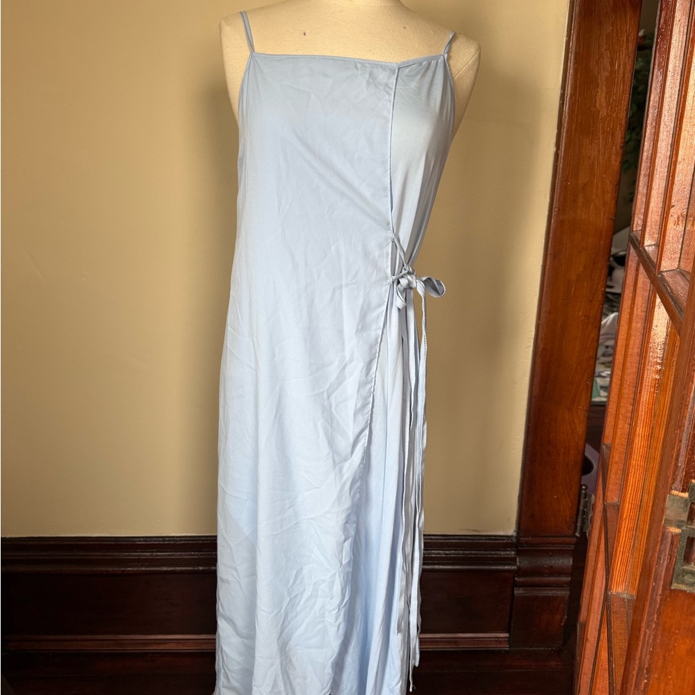 Zara Light Blue Maxi Dress